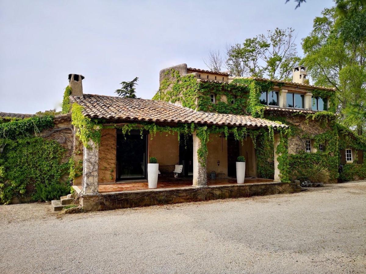 Villa Mas D'Ange en Provence Les Taillades Exterior foto