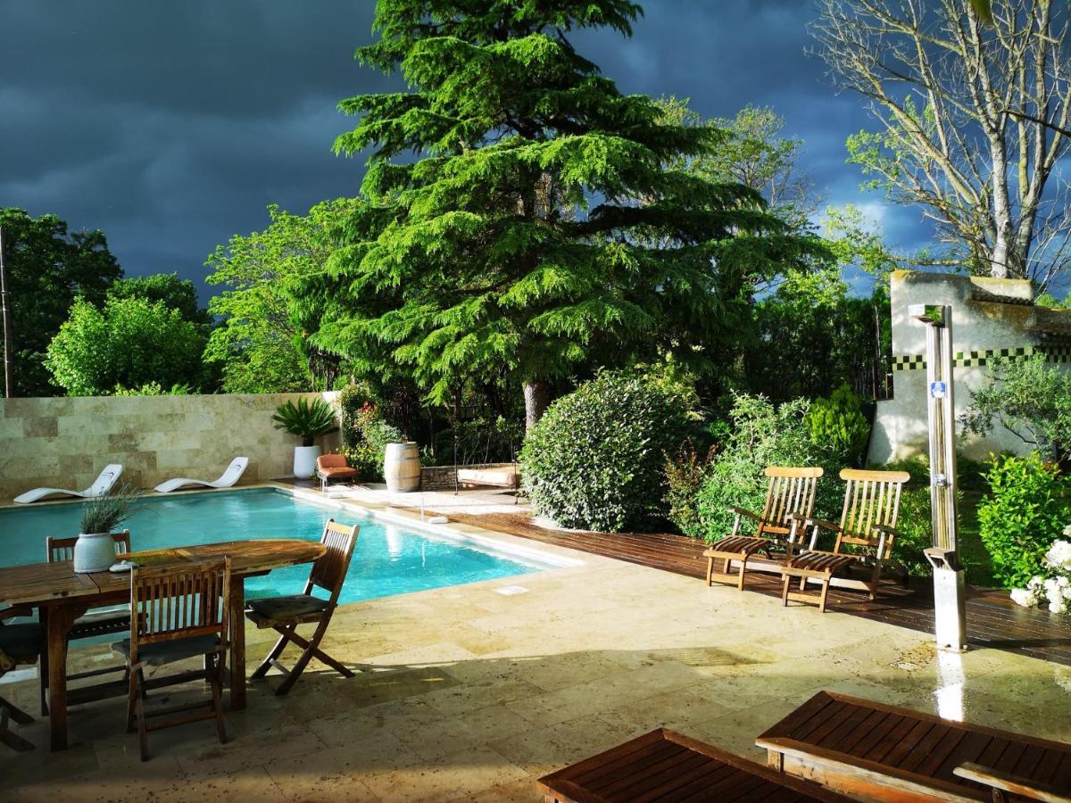 Villa Mas D'Ange en Provence Les Taillades Exterior foto